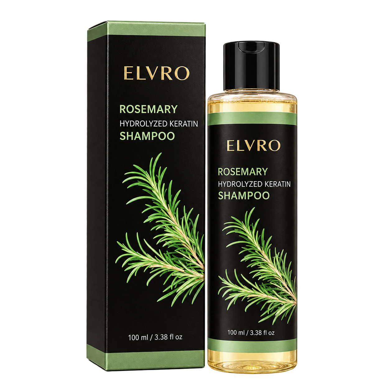 ELVRO Rosemary + Keratin Shampoo