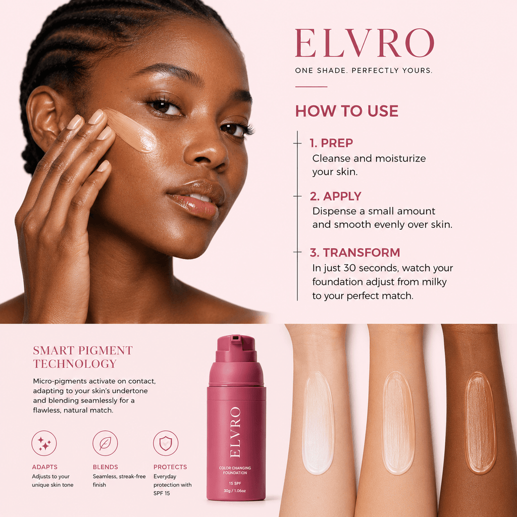 Color-Adapting Foundation